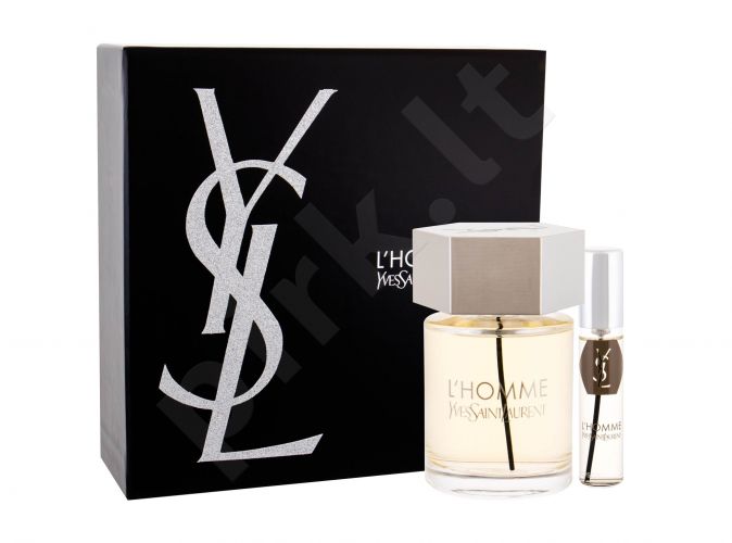 Yves Saint Laurent L´Homme, rinkinys tualetinis vanduo vyrams, (EDT 100 ml + EDT 10 ml)