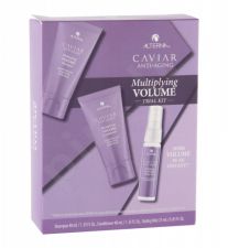 Alterna Multiplying Volume, Caviar Anti-Aging, rinkinys šampūnas moterims, (šampūnas 40 ml + kondicionierius 40 ml + plaukų purškiklis 25 ml)