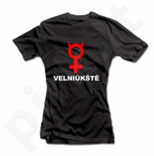 Moteriški marškinėliai "Velniūkštė"