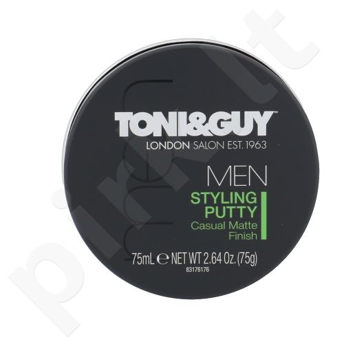 TONI&GUY Men, Styling Putty, plaukų vaškas vyrams, 75ml