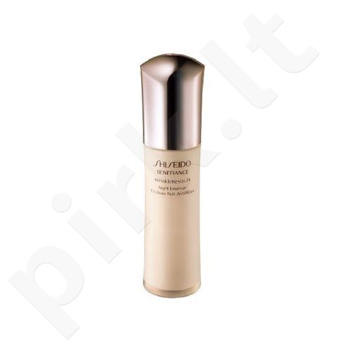 Shiseido Benefiance Wrinkle Resist 24, Emulsion, naktinis kremas moterims, 75ml