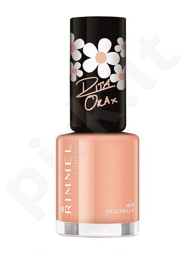 Rimmel London 60 Seconds, By Rita Ora, nagų lakas moterims, 8ml, (300 Glaston-Berry)