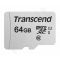 Atminties kortelė Transcend microSDXC USD300S 64GB CL10 UHS-I U1 Up to 95MB/S