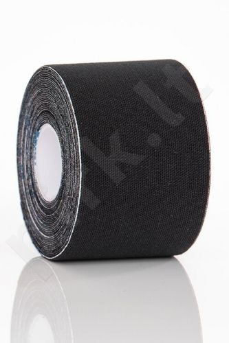 Kineziologinis teipas GYMSTICK 5m x 5cm black