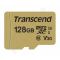 Atminties kortelė Transcend microSDXC USD500S 128GB CL10 UHS-I U3 Up to 95MB/S
