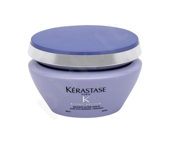 Kérastase Blond Absolu, Masque Ultra-Violet, plaukų kaukė moterims, 200ml