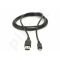 Gembird double-sided USB 2.0 AM to Micro-USB cable, 1 m, black