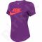Marškinėliai bėgimui  Nike Swoosh BRAND RED TEE W 806895-556