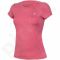 Marškinėliai treniruotėms Outhorn Quick Dry Basic Fit W HOL17-TSDF600 rožinės spalvos