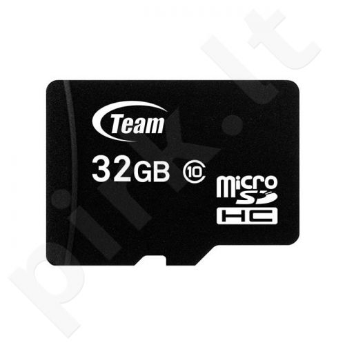 Team Group atminties kortelė Micro SDHC 32GB Class 10 +Adapter