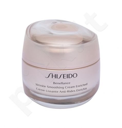 Shiseido Benefiance, Wrinkle Smoothing Cream Enriched, dieninis kremas moterims, 50ml