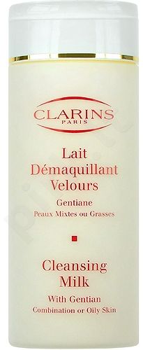 Clarins Cleansing Milk With Gentian, prausiamasis pienelis moterims, 200ml