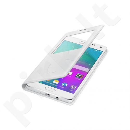 Samsung Galaxy A5 S View dėklas (baltas