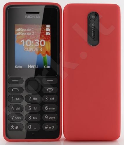 Nokia 108 SIngle SIM Red