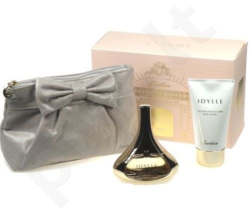 Guerlain Idylle rinkinys moterims, (EDP 50ml + 75ml kūno losjonas + kosmetika krepšys)