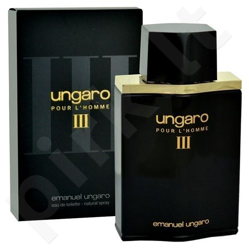 Emanuel Ungaro Ungaro Pour L´Homme III, tualetinis vanduo vyrams, 30ml