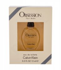 Calvin Klein Obsession, tualetinis vanduo vyrams, 15ml