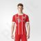 Marškinėliai futbolui Adidas  FC Bayern Munchen Home Replica 2017/2018 M AZ7961