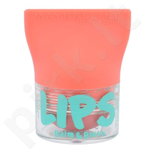 Maybelline Baby Lips, Balm & Blush, lūpų balzamas moterims, 3,5g, (01 Innocent Peach)