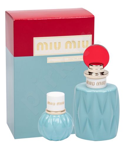 Miu Miu Miu Miu, rinkinys kvapusis vanduo moterims, (EDP 100 ml + EDP 20 ml)