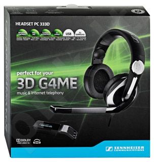 SENNHEISER PC 333D G4ME 7.1 uždaro tipo ausinės su mikrofonu ir garso  reguliav. - Pirk.lt parduotuvė