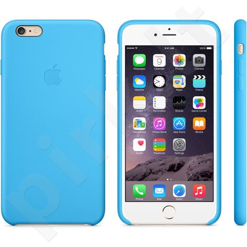Apple iPhone 6+/6S+ silikoninė nugarėlė mėlyna