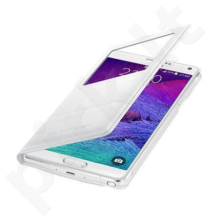 Samsung Galaxy Note 4 S view dėklas baltas