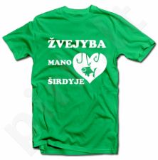 Marškinėliai "Žvejyba mano širdyje"
