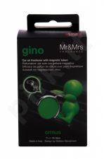 Mr&Mrs Fragrance Gino, automobilio oro gaiviklis moterims ir vyrams, 1pc