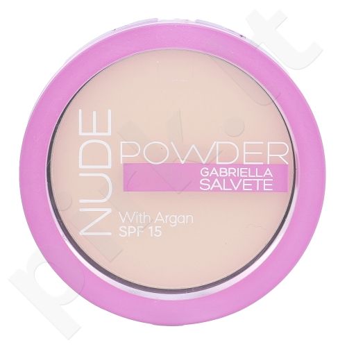 Gabriella Salvete Nude Powder, kompaktinė pudra moterims, 8g, (01 Pure Nude)