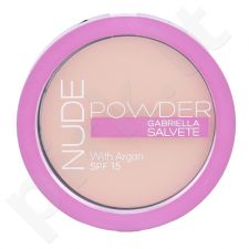 Gabriella Salvete Nude Powder, kompaktinė pudra moterims, 8g, (02 Light Nude)