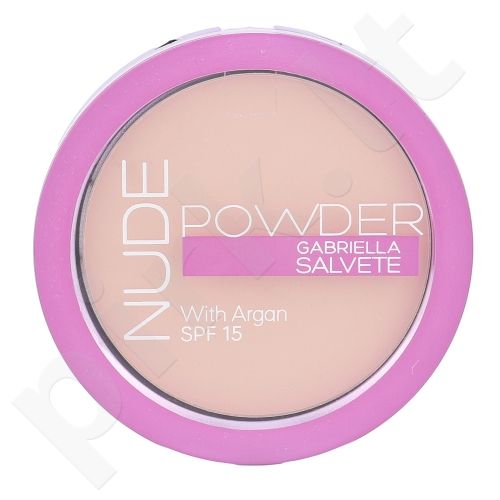 Gabriella Salvete Nude Powder, kompaktinė pudra moterims, 8g, (02 Light Nude)