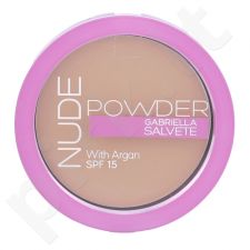 Gabriella Salvete Nude Powder, kompaktinė pudra moterims, 8g, (04 Nude Beige)