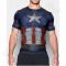 Marškinėliai kompresiniai Under Armour Alter Ego Captain America M 1273691-410