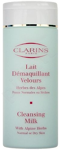 Clarins valomasis pienelis With Alpine Herbs, kosmetika moterims, 200ml