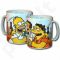 Gigantiškas Simpsonų puodelis "Bičiuliai"