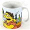 Gigantiškas Simpsonų puodelis "Bičiuliai"