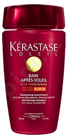 Kérastase Soleil, Bain Apres Soleil, šampūnas moterims, 250ml