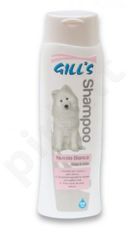 GILL'S ŠAMPŪNAS NUVOLA BIANCA (baltaplaukiams šunims/katėms) 200ml