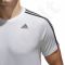 Marškinėliai treniruotėms adidas D2M TEE 3S M BK0971