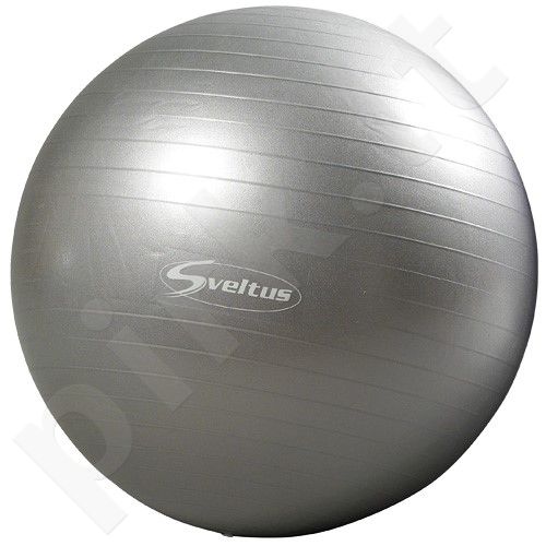 Gimnastikos kamuolys GYMBALL 65cm grey+pakuotė