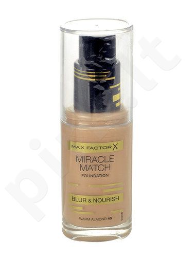 Max Factor Miracle Match, makiažo pagrindas moterims, 30ml, (45 Warm Almond)