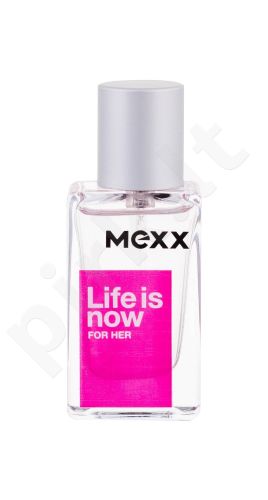 Mexx Life Is Now For Her, tualetinis vanduo moterims, 15ml