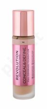 Makeup Revolution London Conceal & Define, makiažo pagrindas moterims, 23ml, (F6)