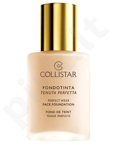 Collistar Perfect Wear Foundation, SPF10, makiažo pagrindas moterims, 30ml, (4 Biscuit)