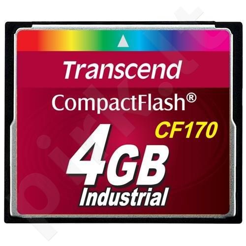 Atminties kortelė Transcend Compact Flash 4GB High Speed CF170