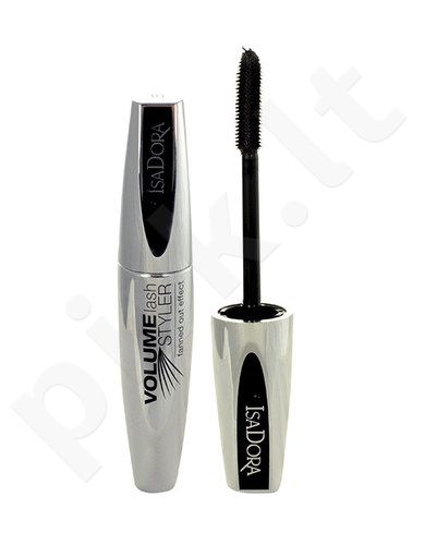 IsaDora Volume Lash Styler blakstienų tušas, kosmetika moterims, 9ml, (30 Black)