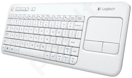 Logitech Wireless Touch Keyboard K400 Plus white (US International)