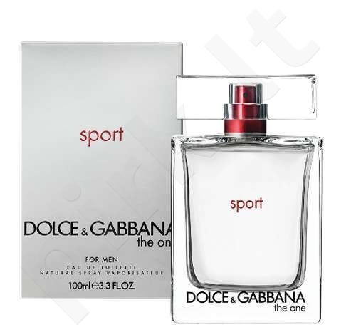 Dolce&Gabbana The One Sport For Men, tualetinis vanduo vyrams, 50ml