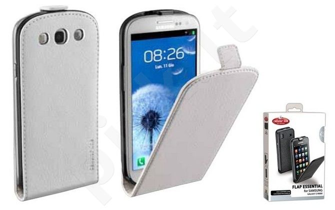 Samsung Galaxy S3 dėklas FLAP ESSEN Cellular baltas